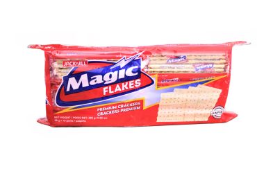 Jack N Jill Magic Flakes Crackers Premium (10 x 28G) 280Gm Pack Of 10